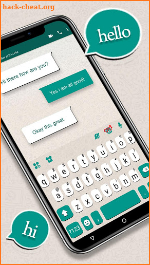 Chat Messenger Keyboard screenshot