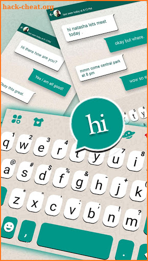 Chat Messenger Keyboard screenshot