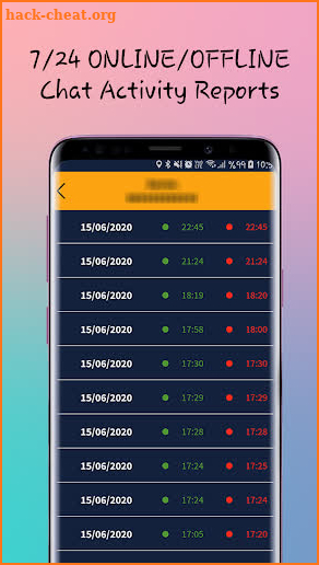 Chat Track: Online Tracker & Last Seen screenshot