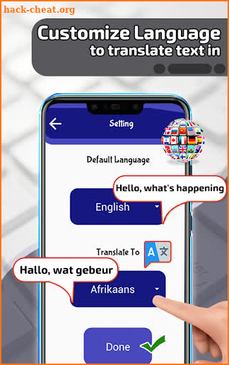 Chat Translator Keyboard – Language Translator screenshot