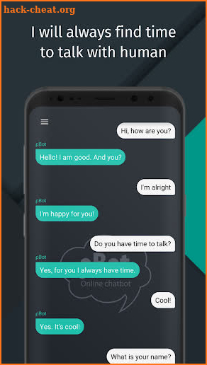 Chatbot roBot screenshot