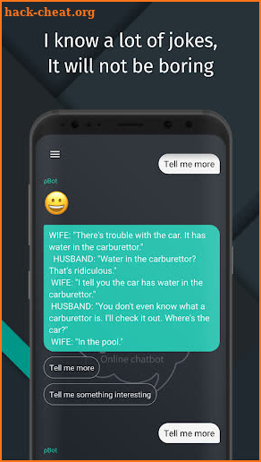 Chatbot roBot screenshot