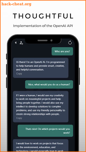 ChatGPT OpenAI screenshot