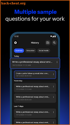 ChatMe: Simple AI Chatbot screenshot