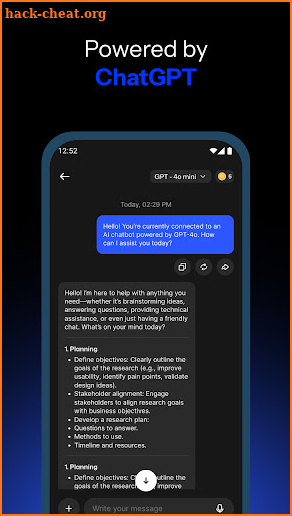 ChatMe: Simple AI Chatbot screenshot