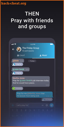 Chatpray: Pray & Chat together screenshot