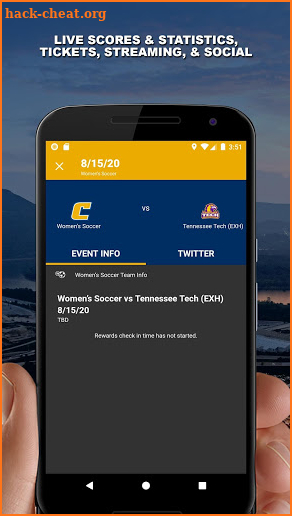 Chattanooga Mocs Athletics screenshot