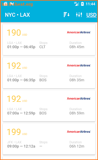 Cheap AirTickets screenshot