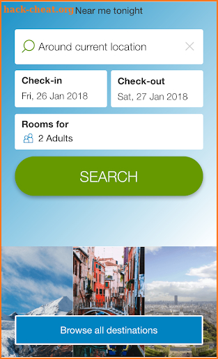 Cheap And Budget Hotels Booking App screenshot