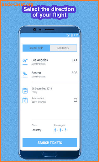 Cheap Flight Tickets screenshot