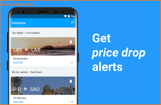 Cheap flights and airline tickets — Jetradar screenshot