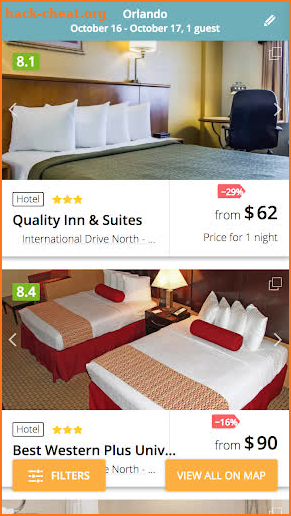 Cheap Hotels - Deals & Discounts screenshot