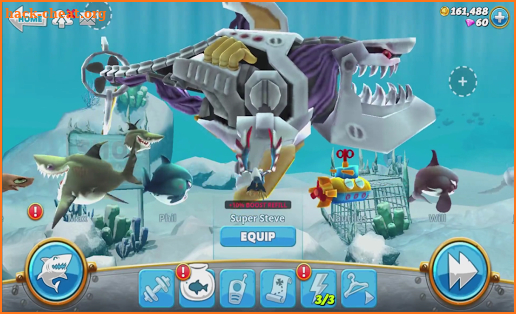 Cheat; Hungry Shark World screenshot