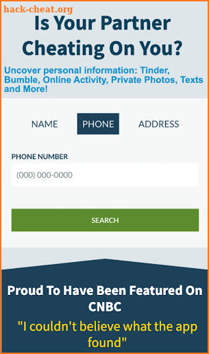 Cheater Finder screenshot