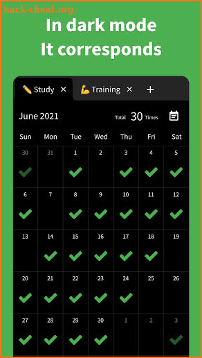 Check Calendar - Habit Making screenshot