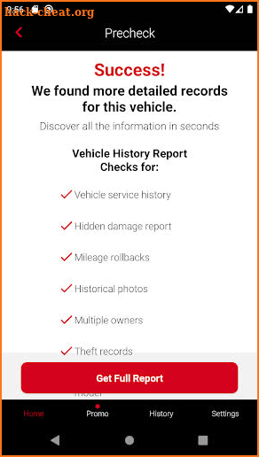 Check Car History for Toyota screenshot