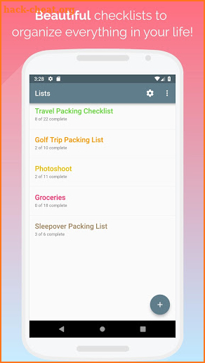 Check Check - Checklists screenshot