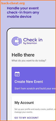 Check-in by beamian screenshot