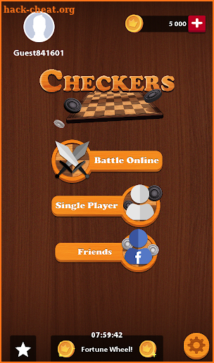 Checkers Online screenshot