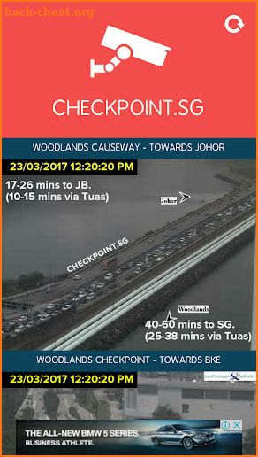 CHECKPOINT.SG Traffic Camera screenshot