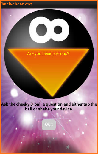 Cheeky Magic 8 Ball screenshot