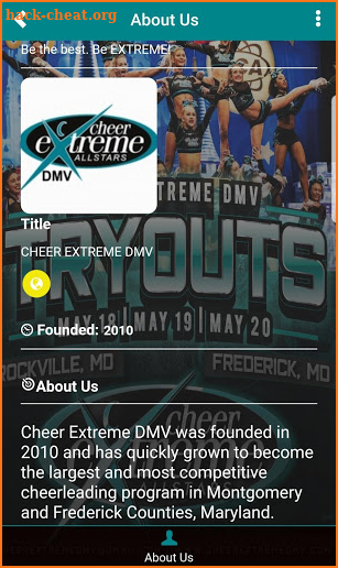 Cheer Extreme DMV screenshot