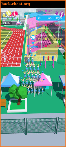 Cheerleaders Run io screenshot