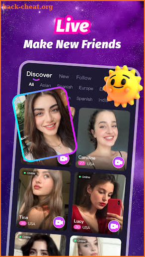 CheerU - Live Video Chat screenshot