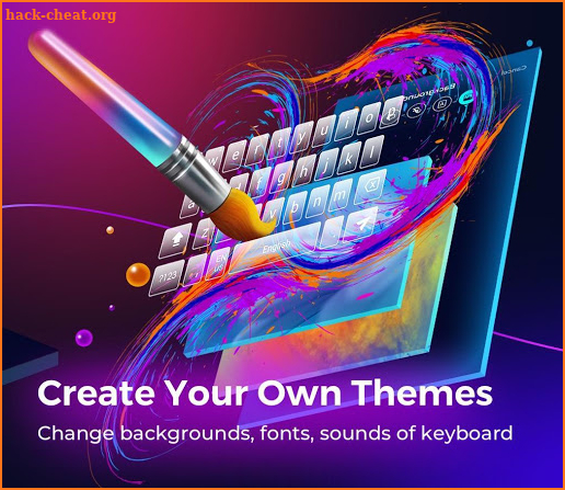 Cheetah Keyboard 2021 - Big Keys, Emoji & Fonts screenshot