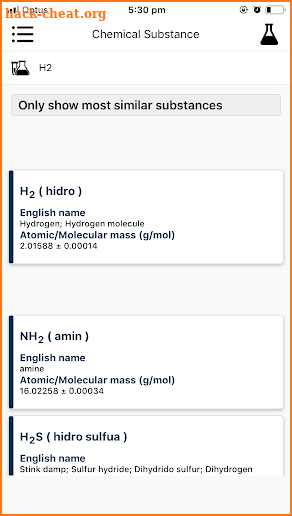 Chemical Equation Balancer screenshot