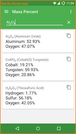 Chemistry Calculator screenshot