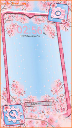 Cherry Blossom Spring Theme screenshot