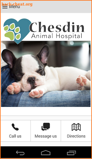 Chesdin Animal Hospital screenshot