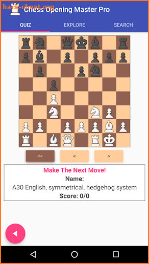 Chess Opening Master Free screenshot