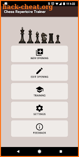 Chess Repertoire Trainer screenshot