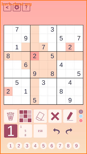 Chess Sudoku screenshot