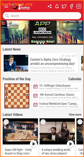 ChessBase India screenshot