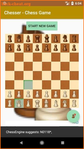 Chesser Chess Set Board Game Play Against Computer screenshot