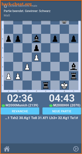 ChessLink: Online chess on the real chessboard screenshot