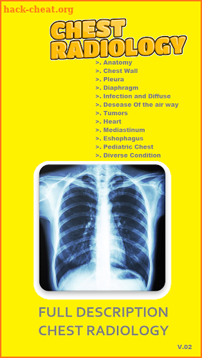 CHEST RADIOLOGY screenshot