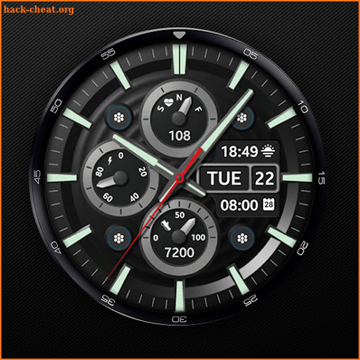 Chester - Brutal 22 watch face screenshot