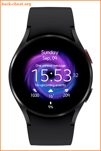 Chester Galaxy Star watch face screenshot