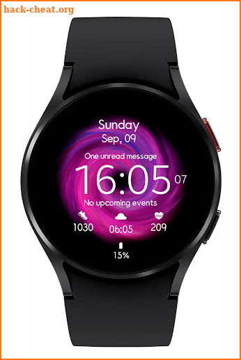 Chester Galaxy Star watch face screenshot