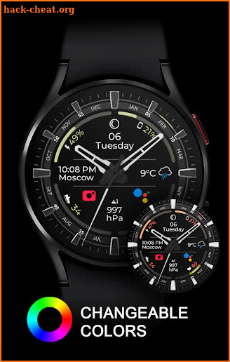 Chester Kinetic watch faces screenshot