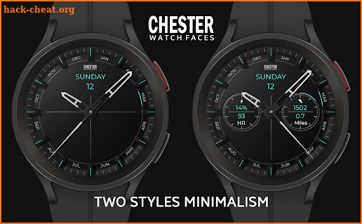 Chester Modern watch face screenshot