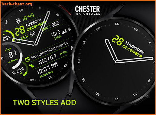 Chester Neo Analog watch face screenshot