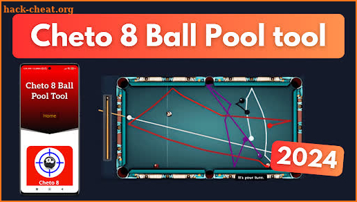 Cheto 8 ball pool Aim Master screenshot