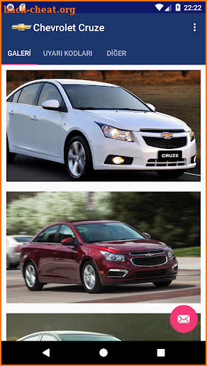 Chevrolet Cruze screenshot