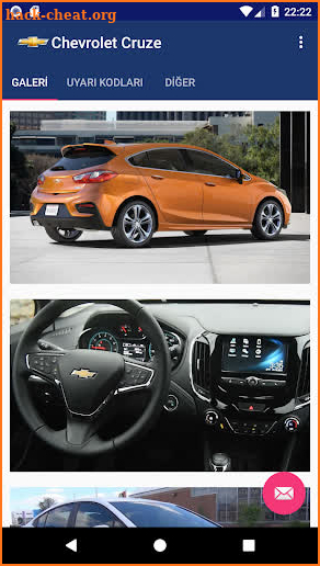 Chevrolet Cruze screenshot