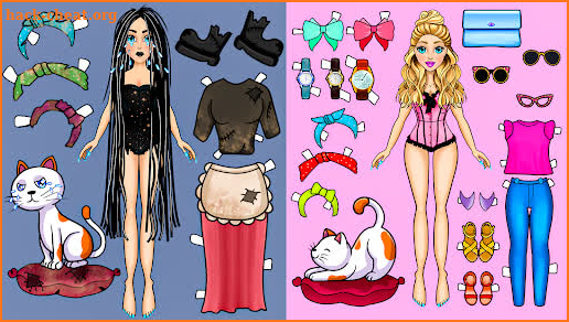 Chibi Doll Dress Up Girl Games screenshot